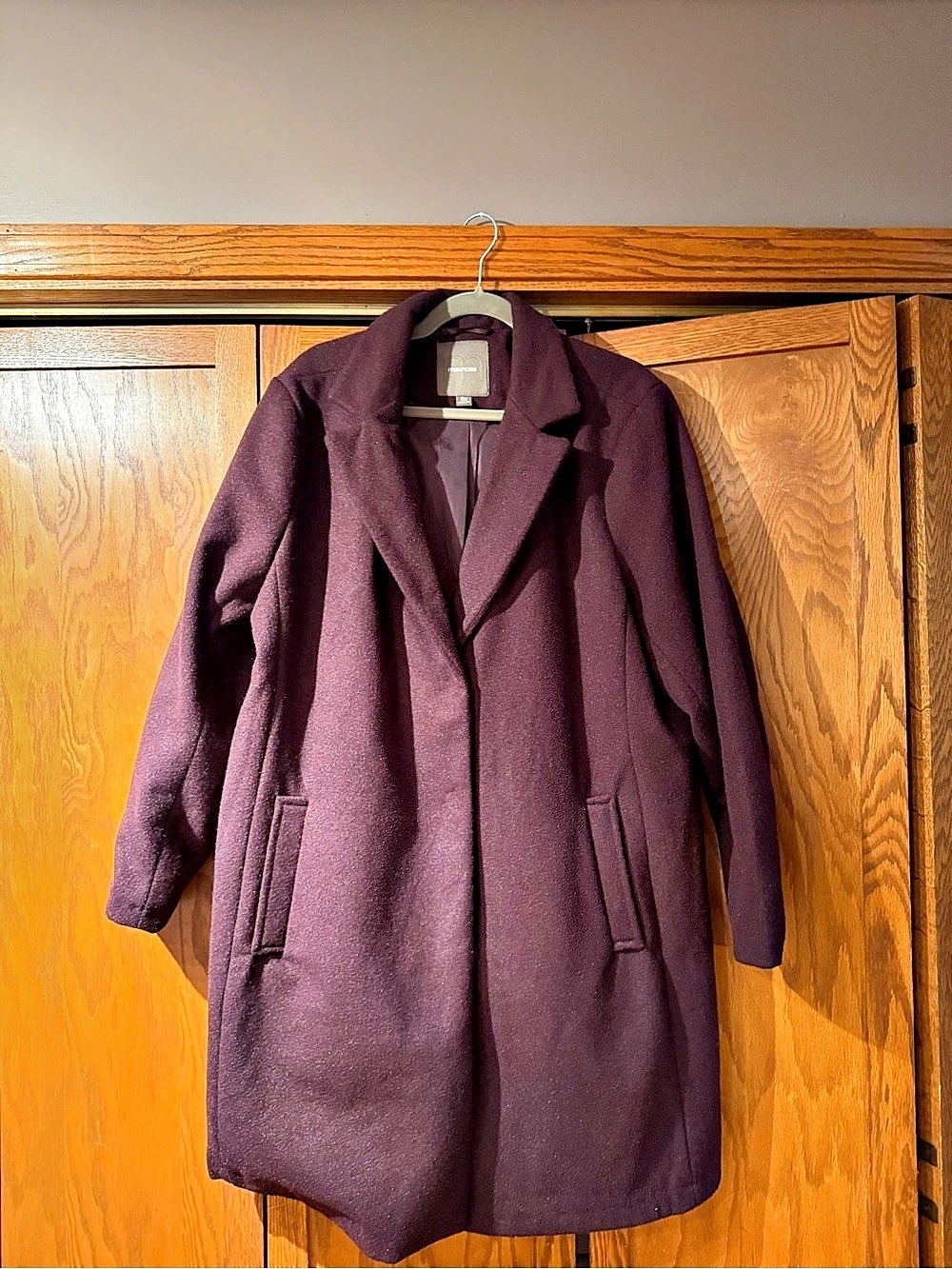 Maurice’s Women's Wool-Look Pea Coat Size 2X